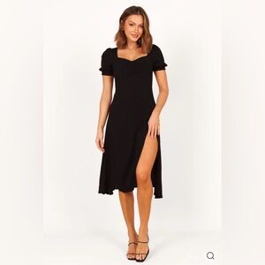 NWT- Petal & Pup Franklin Dress, Black, size 6